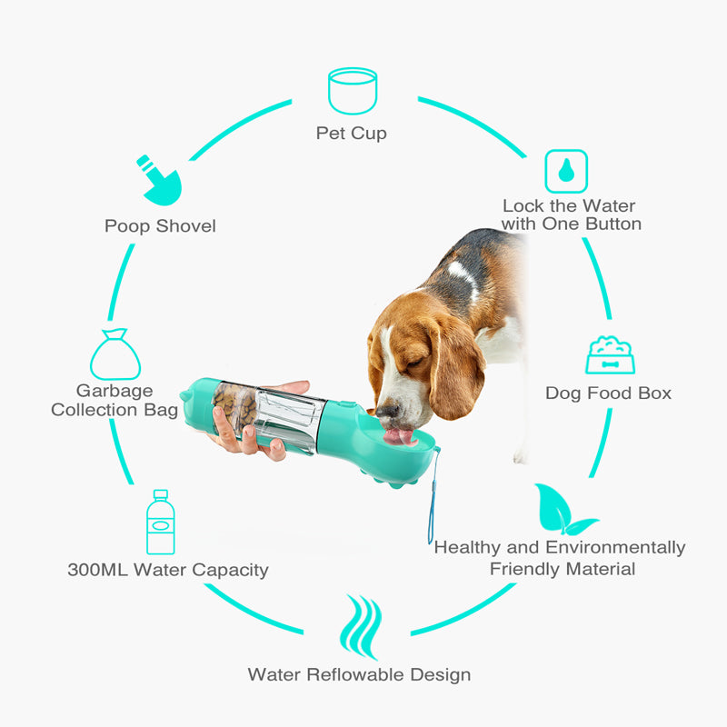 3-in-1 Multi-Functional Dog Cup