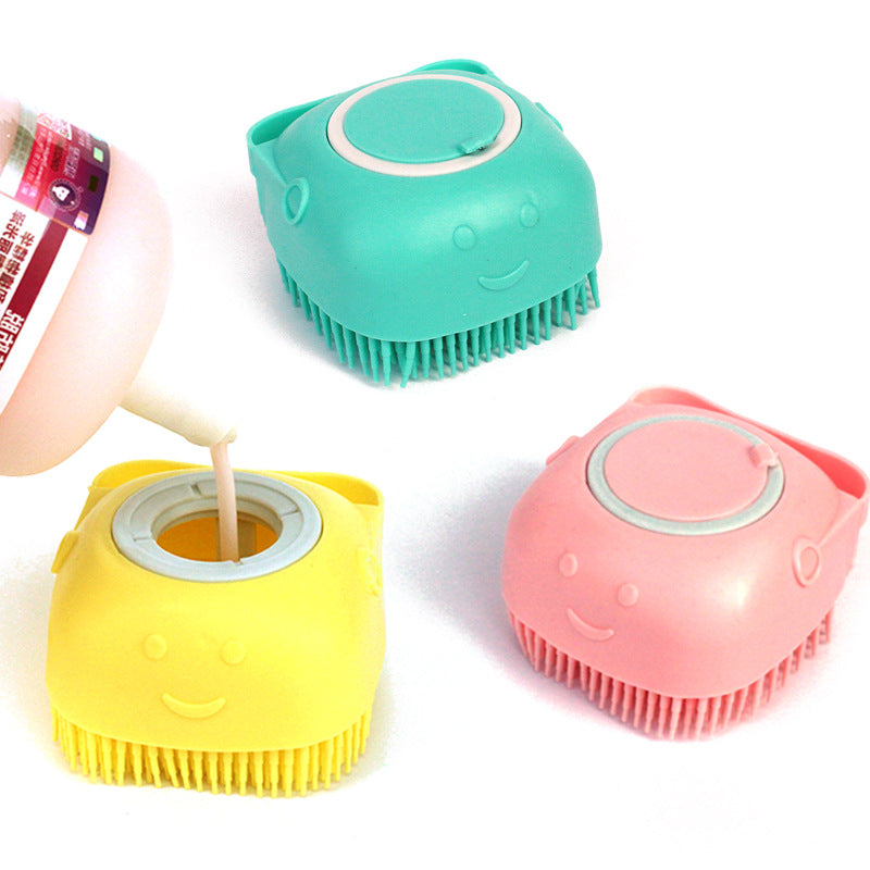 Silicone Dog Bath Brush Gloves