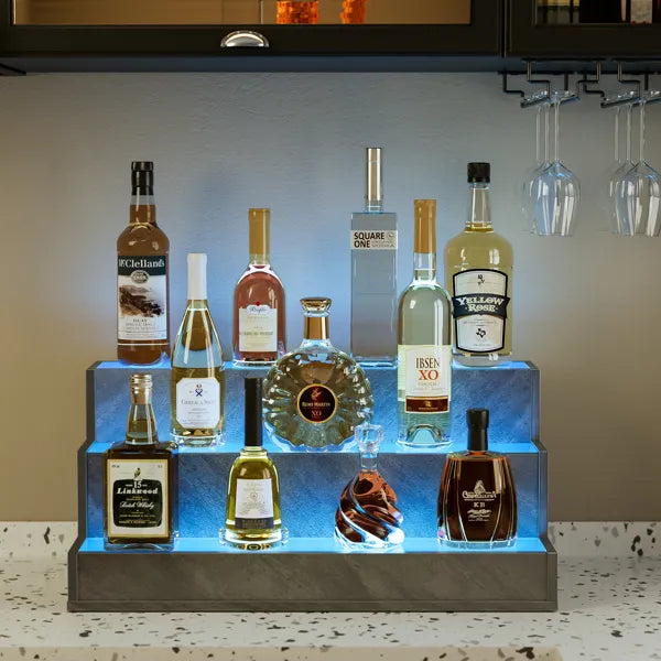 LED Liquor Bottle Display Shelf