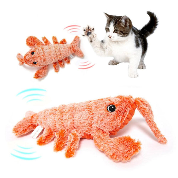 Jumping Lobster Cat Toy